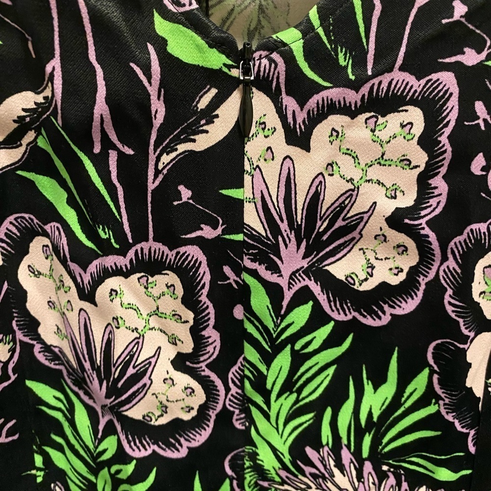 Rodebjer Kandy Dress In Vegetal Floral Print Size L - Picture 6 of 12